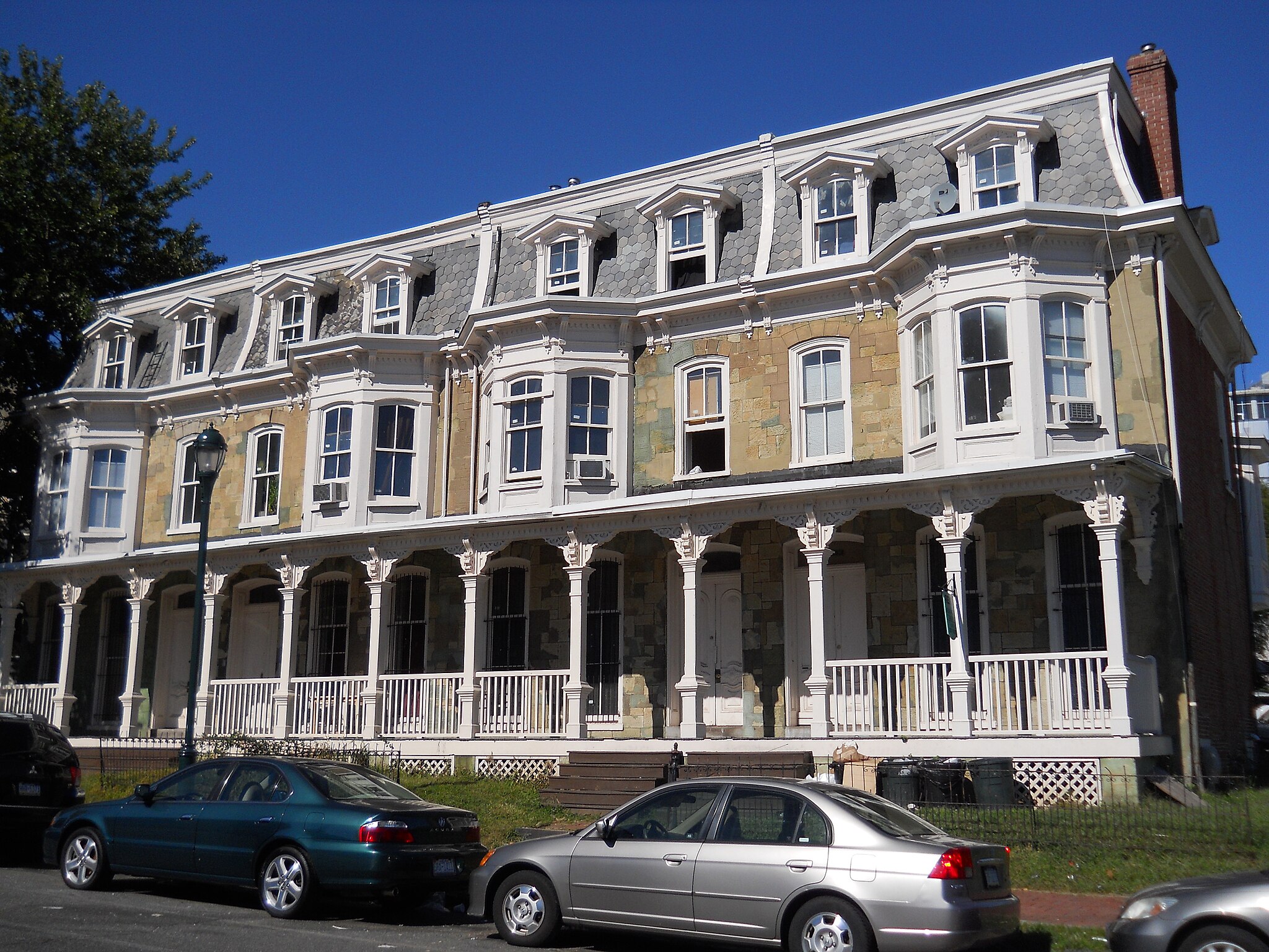 Row houses in Philadelphia